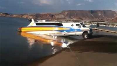 Coolest guy at the boat ramp