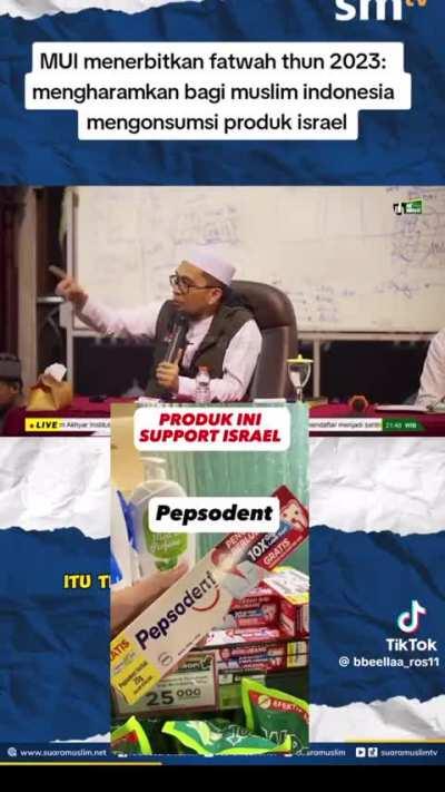 Produk ini support Israel