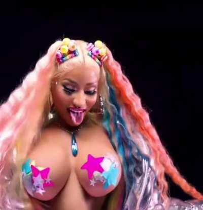 Nicki Minaj full titty clips compilation from the &quot;Trollz&quot; music video. Enjoy