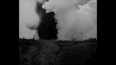 Battle scene from the movie Westfront 1918