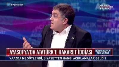 Ersan Şen: &quot;Rum edebilir küfür, Yunan edebilir. Niye? Çünkü onu kovmuş, atmış, denize dökmüş. Burada Türk Milleti'nin bir evladı çıkıp da Mustafa Kemal Atatürk'e hangi hakla hakaret edebilir ya?&quot;