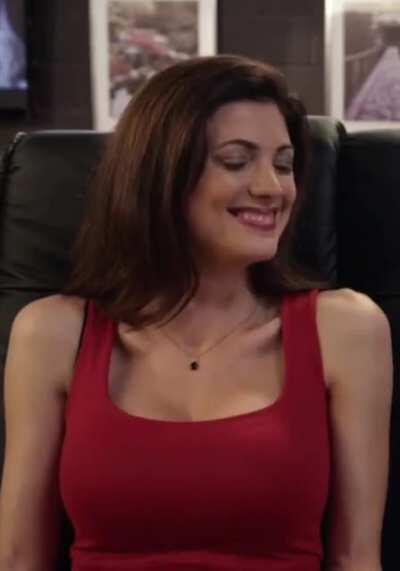 Julia Benson's boobs are massive (What An Idiot)