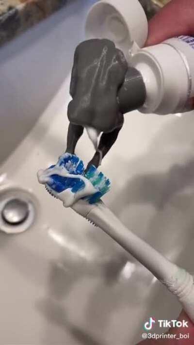 Thanks I hate thinking man toothpaste