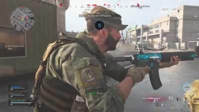 Captain Price Meets His Shoulder Devil