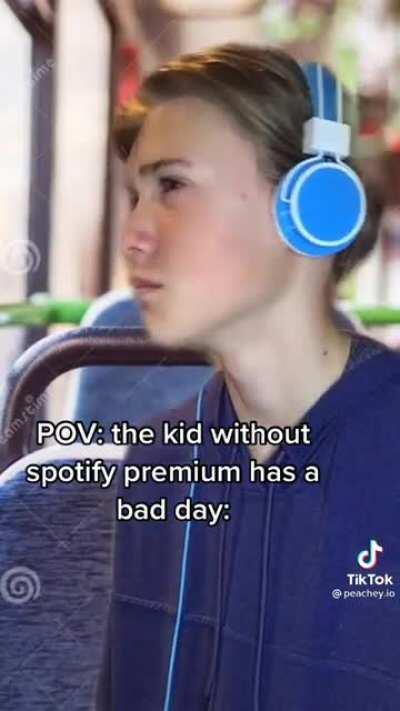 Laughs in Spotify premium.