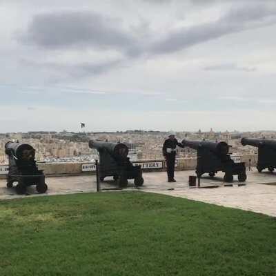 Malta has been defending its shores from pigeons since 1802