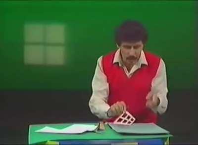 In 1951, Adelbert Ames created the mind-boggling ‘Ames Window’. It’s so effective that even when you know how it works you can’t break the illusion