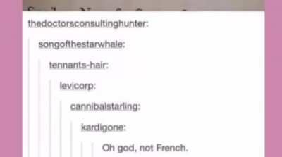 Not the French!