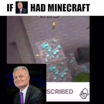 if Gitanas had minecraft 🔥🔥🔥