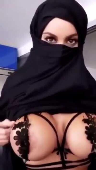 The secrets she hides under that hijab...