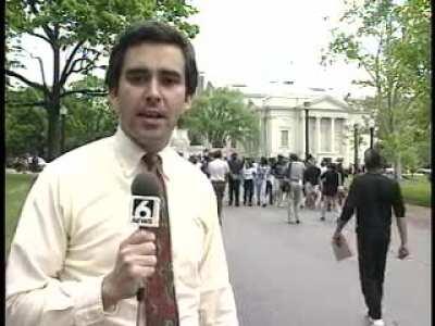 CBS 6 Video Vault: 1992 - May 01 - Protests in Richmond following Rodney King verdict