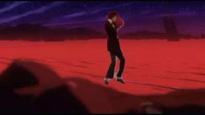 Shinji finds another survivor of the third impact