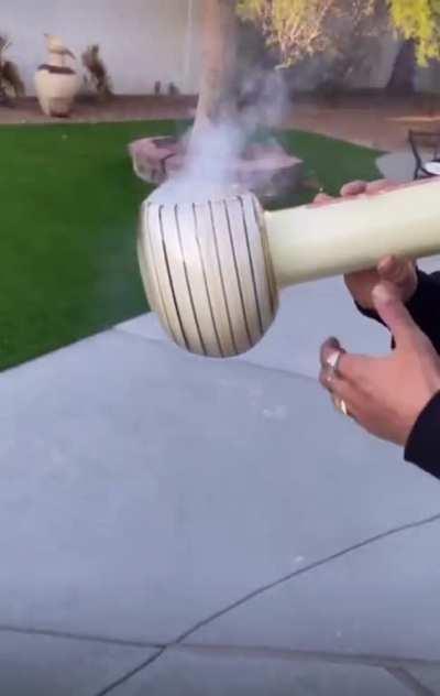 Giant Spoon Pipe Hit