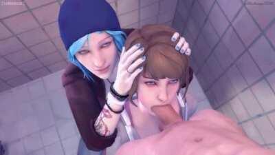 Max and Chloe BJ (Madruga, Lerico213) [Life is Strange]