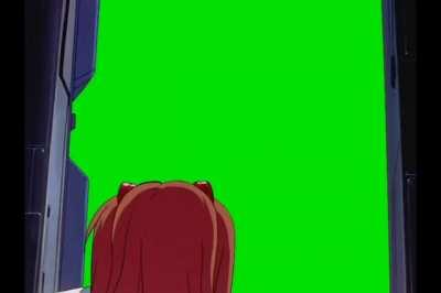 Asuka Reaction Template - Green Screen