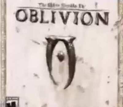 When the oblivion theme hits