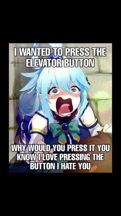 Who wouldn’t press Aquas buttons 