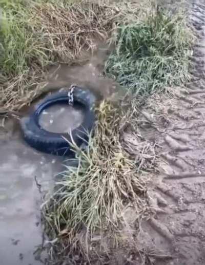 Clearing a Culvert