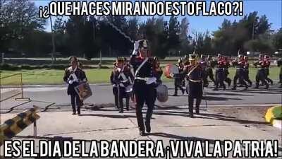 ¡VIVA LA PATRIA CARAJO!