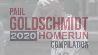 Paul Goldschmidt 2020 Season Home Run Montage