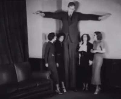 Robert wadlow the tallest man ever in the recorded human history