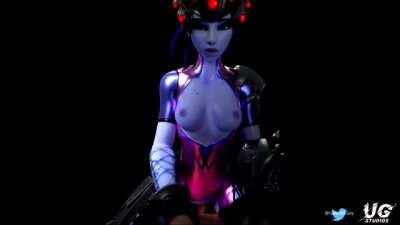 Widowmaker Riding POV animated