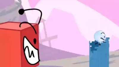 This is not a meme, this is literally the entirety of BFDI.