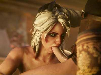 Ciri sucking dick (Wackation)