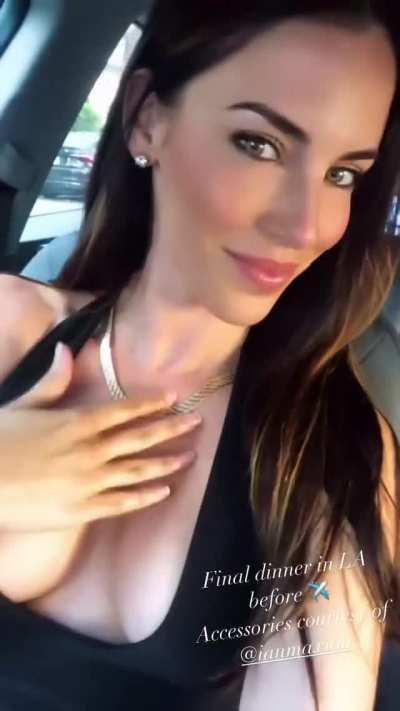 Busty IG Story