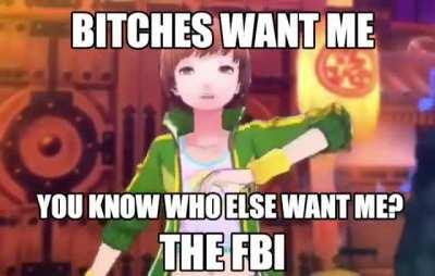 FUCK I need Chie Satonaka to stomp on my hot sweaty greasy balls 😫