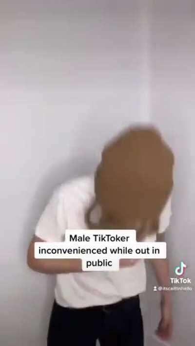 Male TikToker Inconvenienced While Out In Public