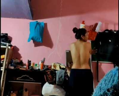 Brother Entered Desi Sister Room Suddenly To See Bigg Boobs While She Changing Her Dress ❤️👗 [2 Videos - Must Watch] [Video Link in Comments 📩]