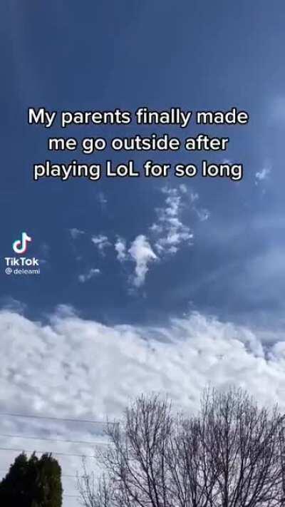 parents made me go outside