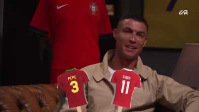 Cristiano Ronaldo plays quick fire &quot;pick the better player&quot; game