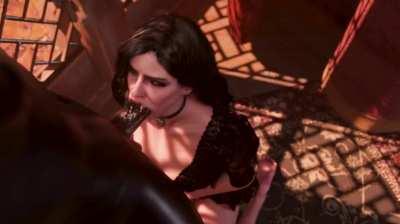 Yennefer sucking dick (Pewposterous)