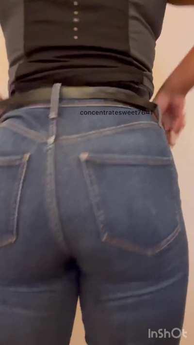 Having this much ass is a blessing and a curse 