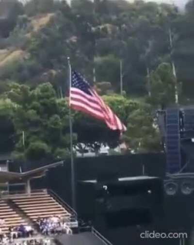 To play the National Anthem at a baseball game