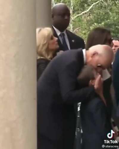 Biden with his grandson