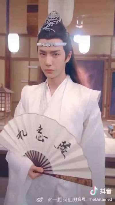 Cool guy Wang Yibo transformation to Hanguang-jun aka Lan Wangji