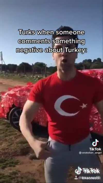 Least nationalist turk