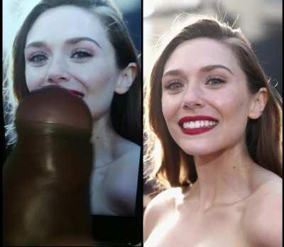 Elizabeth Olsen drained me 2 times back to back today.