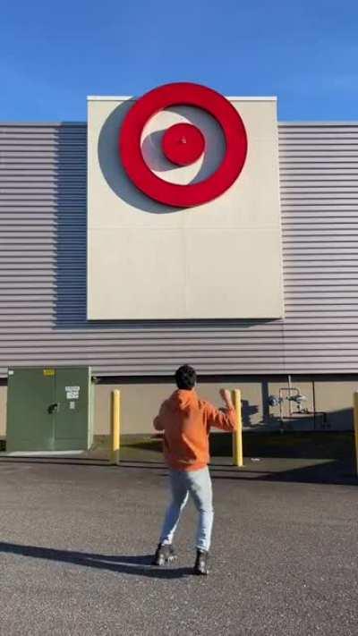 A perfect plungers bullseye!