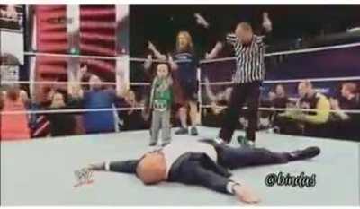 This child was a cancer patient and his last wish to fight Triple H which was fulfilled after a social media campaign for him.