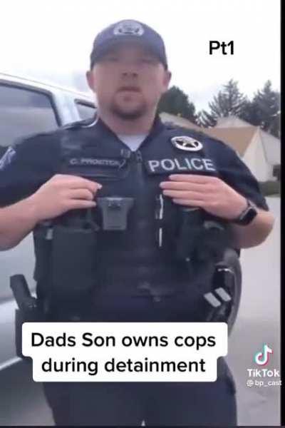 15 year old kid knows his rights, schools cops