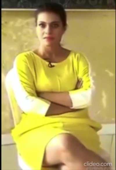 KAJOL'S Creamy Thunder Thighs CAUGHT ON CAMERA! UNSEEN !! 🤤MILF Kajol UFFFF!!!🔥💦💦💦