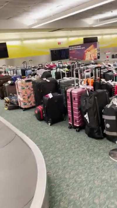 The current state of lost luggage at Orlando International Airport (MCO)