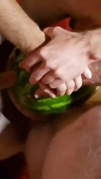 3 bros 1 watermelon.