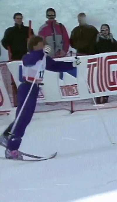 Damn, ski ballet seemed difficult