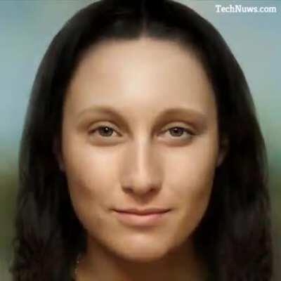 Artificial Intelligence Brings Mona Lisa to Life