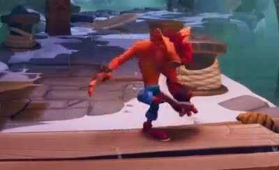 Crash Idle Animations - from press demo (Source:  